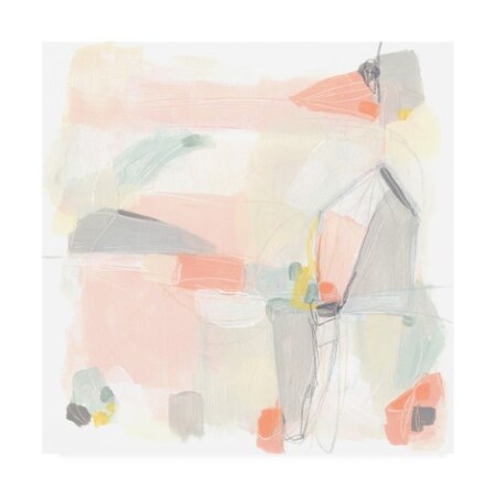 June Erica Vess 'Pastel Prism I' Canvas Art,35x35